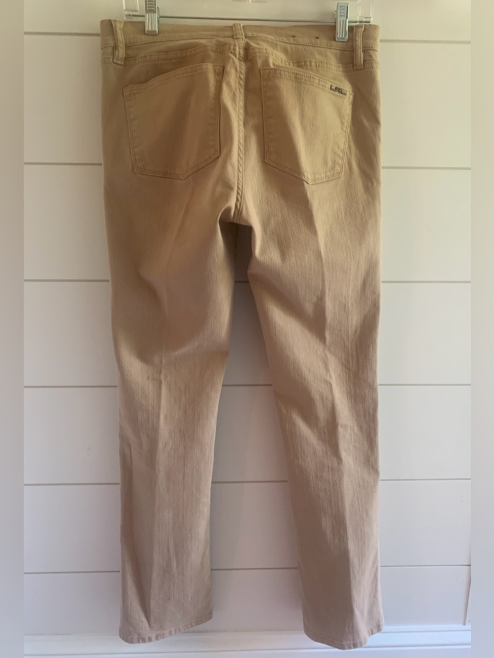 Lauren Jean Co. Ralph Lauren. Modern Straight Tan Jeans - Picture 2 of 10